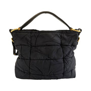 Prada - Black Tessuto Puffer Shoulder Bag