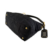 Prada - Black Tessuto Puffer Shoulder Bag