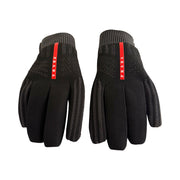 Prada - Men's Sport Knit Linea Rossa Black Gloves 8