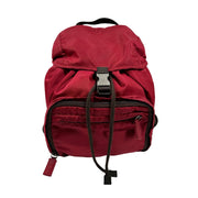 Prada - Red Tessuto Nylon Backpack