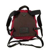 Prada - Red Tessuto Nylon Backpack