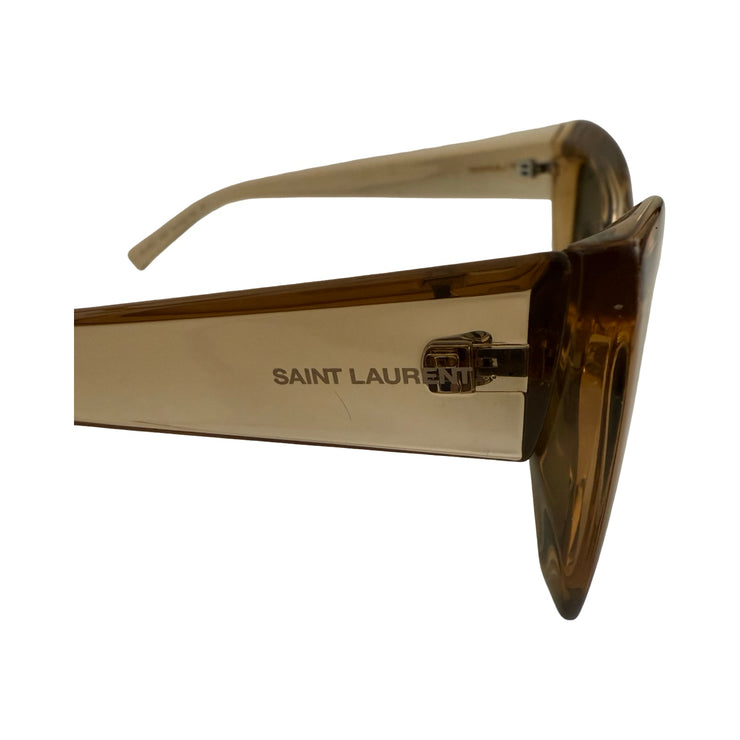 Saint Laurent - Champagne SL 552 Cat Eye Sunglasses
