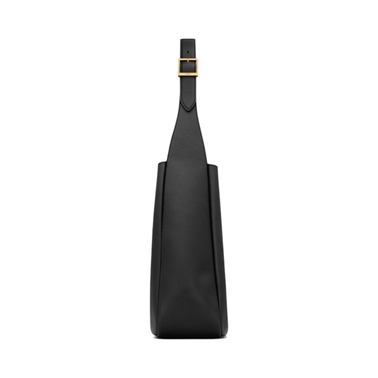Saint Laurent - Le 5 à 7 Large Black Leather Hobo Bag