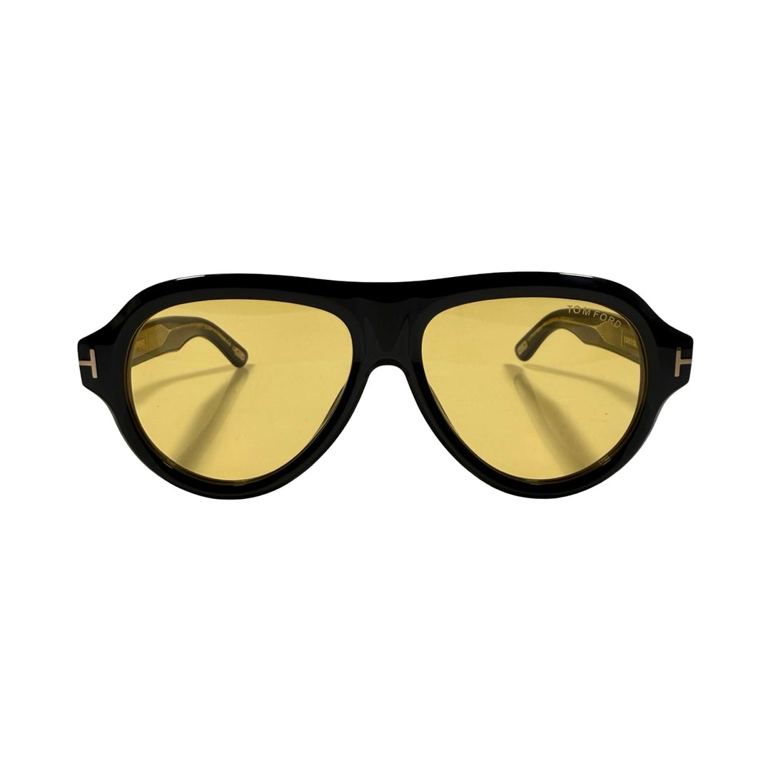 Tom Ford Icon Aviator Amber Lense Pilot Sunglasses | FOMO display picture 1