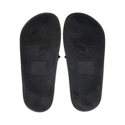 Valentino Garavani - Black Rubber Rockstud Slides