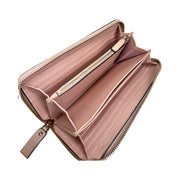 Valentino Garavani - Pink Leather Rockstud Continental Wallet