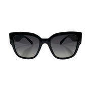 Versace - Black & Gold Medusa Polarized Sunglasses