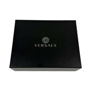 Versace - Black Leather Biggie Medusa Belt 96/38