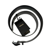 Versace - Black Leather Biggie Medusa Belt 96/38