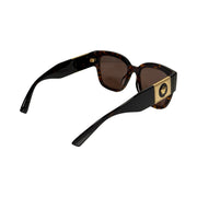Versace - Havana Gold Medusa Sunglasses