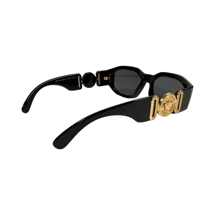 Versace - Medusa Biggie Black Sunglasses