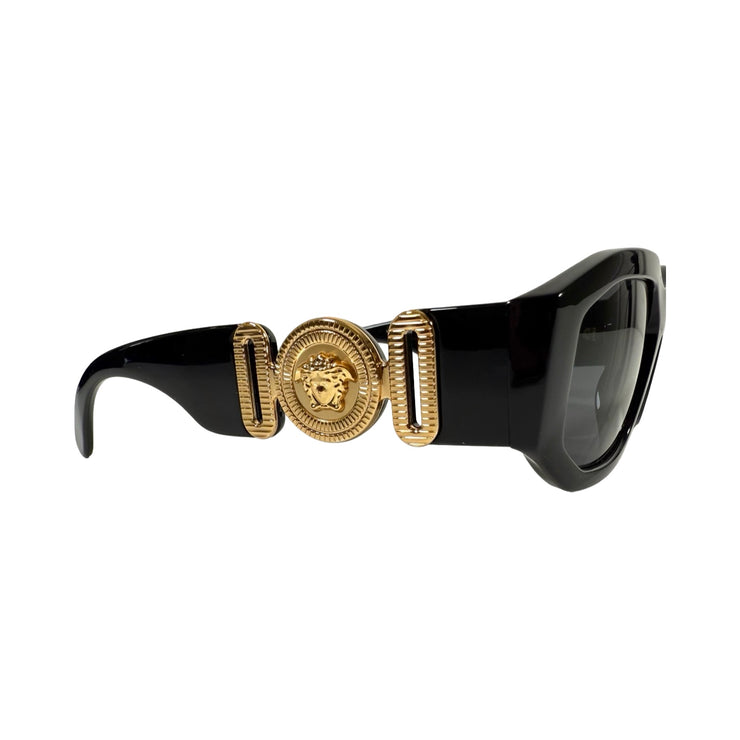 Versace - Medusa Biggie Black Sunglasses