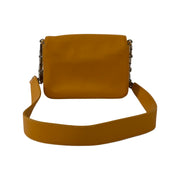 Bally - Yellow Leather B Chain Shoulder Bag