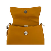 Bally - Yellow Leather B Chain Shoulder Bag