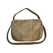 Bottega Veneta - Gold Shoulder Bag w/ Intrecciato Straps