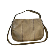 Bottega Veneta - Gold Shoulder Bag w/ Intrecciato Straps