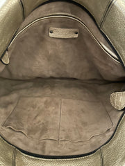Bottega Veneta - Gold Shoulder Bag w/ Intrecciato Straps