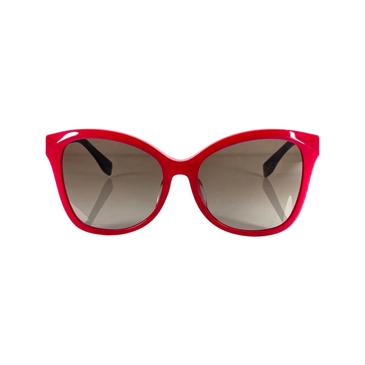 Fendi - Red & Woodgrain Sunglasses