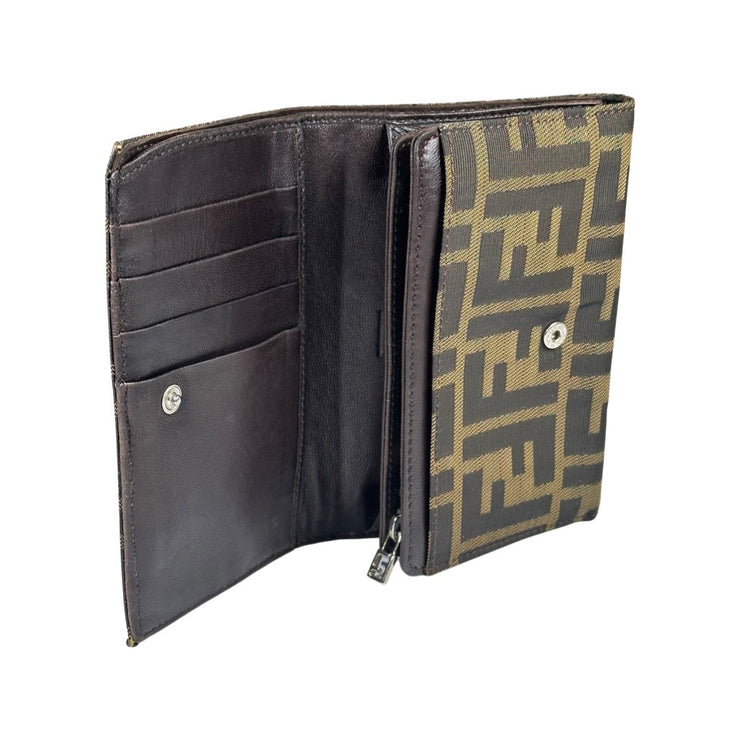 Fendi - Zucca Canvas Bifold Wallet