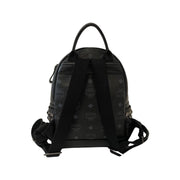 MCM - Stark Mini Black Visetos Backpack