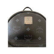 MCM - Stark Mini Black Visetos Backpack