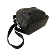 MCM - Stark Mini Black Visetos Backpack