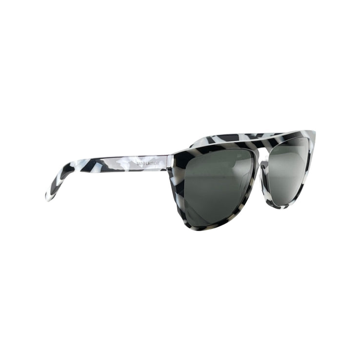 Saint Laurent - YSL NEW White/Black/Grey Sunglasses